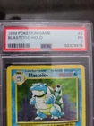 1999 POKEMON BASE SET UNLIMITED #2 BLASTOISE-HOLO PSA 1 Vintage