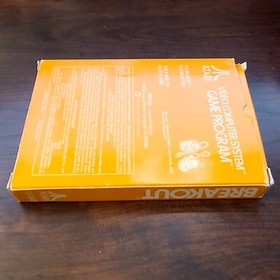 Breakout (Atari 2600, 1978) CIB Complete With Inserts And Manual Tested Working