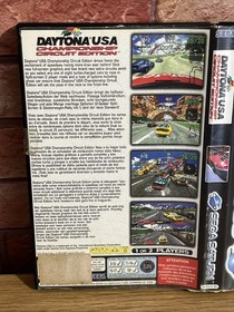 Daytona USA And Championship Circuit Edition Sega Saturn With Manuals PAL