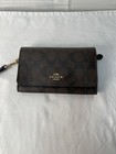Gently Loved Certified Authentic Brown Coach Wristlet