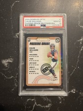 2024 Caleb Williams Passing Grade Black Pandora /25 PSA 10