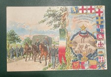 Postcard Royal Italian Army - Compagnie di Sussistencia Primi 900 NV