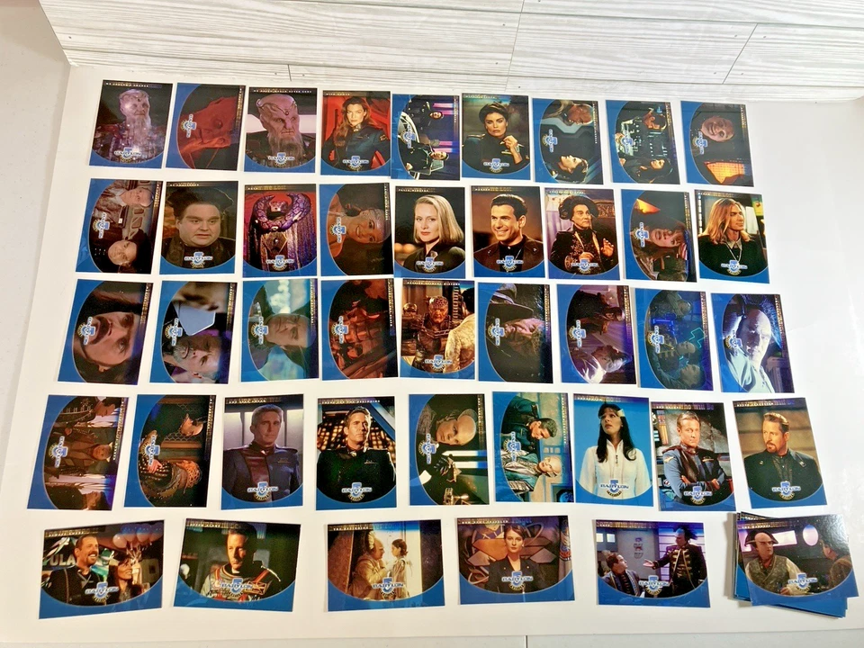 Коллекционные карточки SKYBOX BABYLON 5 ПРОФИЛЕЙ 95+ лот 1999 - Изображение 4 из 4