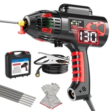 Portable Handheld Stick ARC Welder Machine 110v 130a Digital Display IGBT