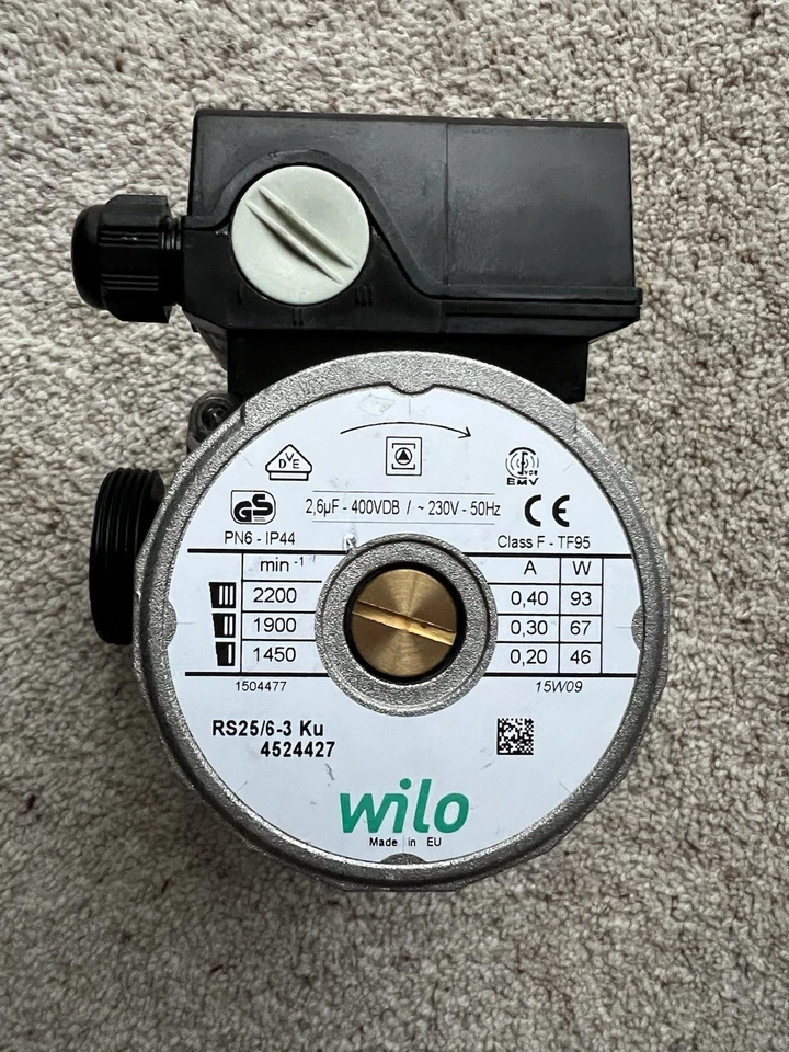 Wilo Circulating Pump RS25/6-3 Ku 4524427 - New - Image 4 of 4
