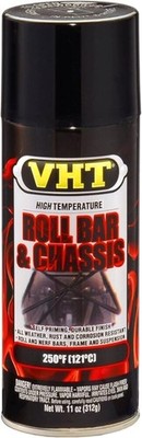 VHT Roll Bar & Chassis High Temp 11 oz. Aerosol Spray Paint - Gloss Black