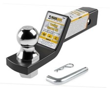 50547 Trailer Hitch Mount with 2 inch Ball and Pin - Fits 2 inch Receiver 2