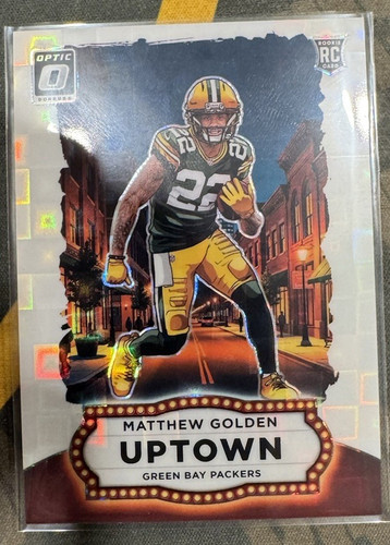 Matthew Golden [White Pandora] #14 2025 Panini Donruss Optic Uptown card