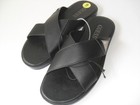 Guess Men's Sandal Gmberene-R Black Crisscross  Slip On Sandal 9 New — photo 2