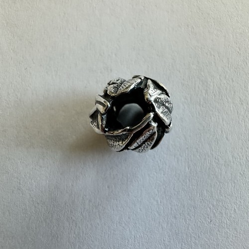 Trollbeads Retired Angels Feathers Silver Bead Authentic LAA 925S NEW! - Picture 5 of 5