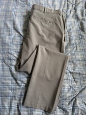 Greg Norman Men Gray 40 x 32 Golf Pants Play Dry Performance NWOT