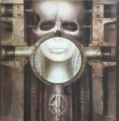 Emerson, Lake & Palmer Brain Salad Surgery GIMMICK COVER INCL.POSTER Vinyl LP