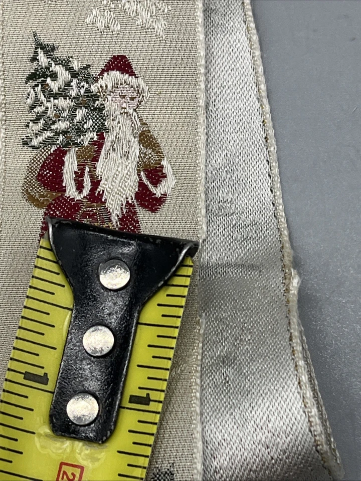 TRAFALGAR Papá Noel Tirantes Tirantes Edición Limitada Árbol de Navidad Seda Gamuza Foto 3 de 4