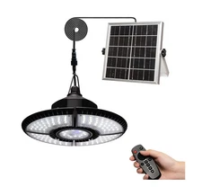 HULPPRE Solar Shed Light-Daytime or Night,4+1 Leaves 136Leds Brighter Solar L...
