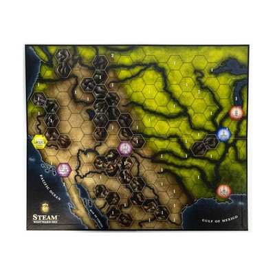 Mayfair Steam  Map Expansion #3 - Westward Ho!, Japan, Hokkaido, & Singapo VG+