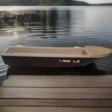 LEGO® City  40x10x6 schwarz Polizei Schiffsrumpf Boot 7899 