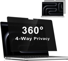 Sichtschutz Macbook Pro 16 Zoll (2021-2024, M1, M2, M3, M4), magnetisch abnehmbar