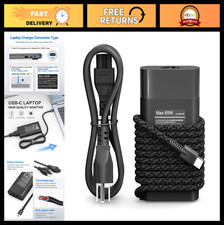 Slim 65W USB C Laptop Charger Replacement for HP Omnibook, Chromebook, Spectre,