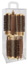 Olivia Garden NanoThermic 4-Piece Box ($117.8 Value), Gold / Chocolate 