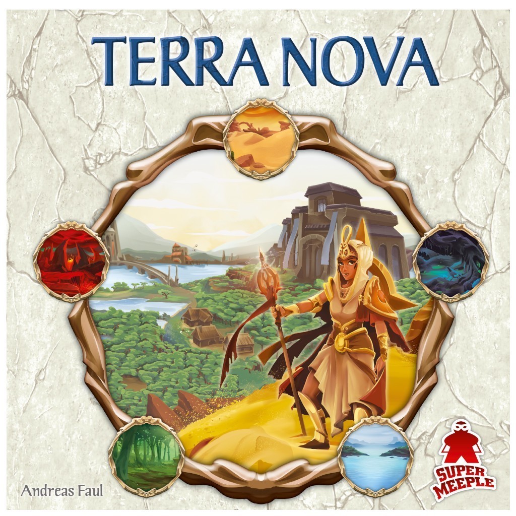 Jeu de plateau Terra Nova : stratégie asymétrique 2-4 joueurs