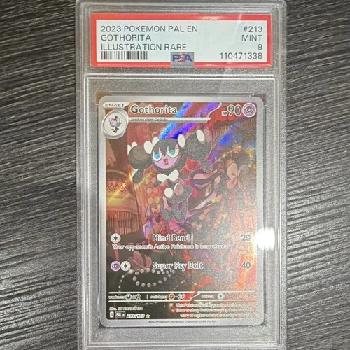Pokemon 2023 SV02 Paldea Evolved Gothorita 213/193 IR Holo PSA 9 EN