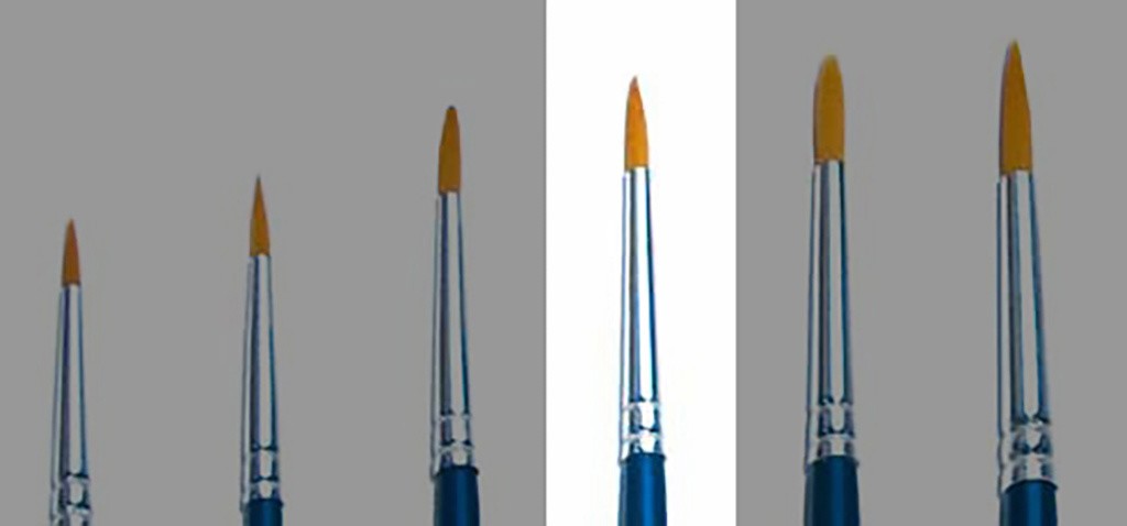 Italeri 1 Paint Brush Synthetic Round - SINGLE PACK