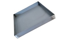 Aschewanne Aschekasten 1,5mm Stahl verschweißt 30cm 40cm 50cm oder 60cm roh