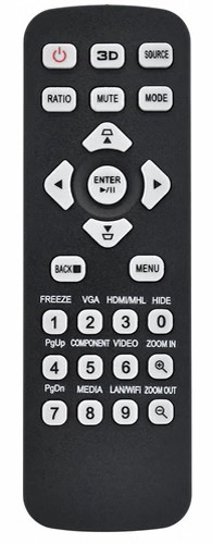 Ersatz Acer Beamer Fernbedienung X1223H | X1226AH | X1227I | X1228H | X128GH |-image