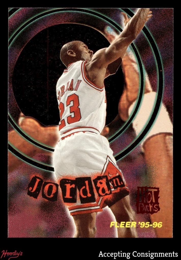 1995-96 Fleer Total O Hot Pack #2 Michael Jordan BULLS