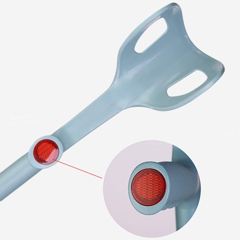 VISIONULightweight Foldable Forearm Crutch, Aluminum Walking Stick, Height Ad...