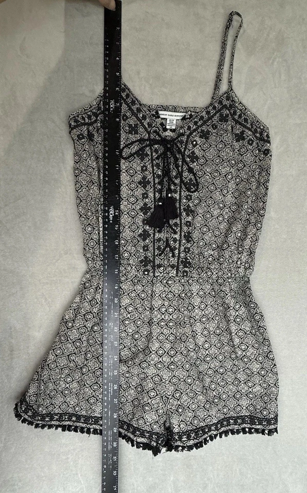 Женский комбинезон American Eagle Outfitters XS черный темно-бохо фестиваль прихоти - Изображение 4 из 4