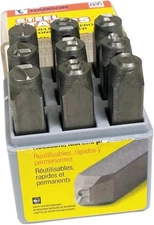 CH Hanson 21380 - Stamp Set-5/32" Number Heavy Duty 9Pcs.
