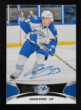 2016-17 Upper Deck AHL Auto Adam Erne #90 Auto 2tf