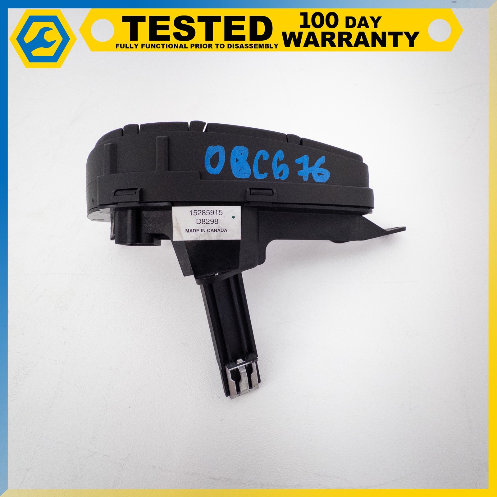 05-13 CHEVROLET CORVETTE C6 FRONT LEFT HEADS UP DISPLAY SWITCH HUD CONTROL OEM