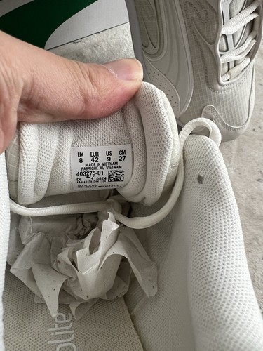 Puma Inhale Essentials Vapor Gray Warm White Men Shoes 403275-01 Size UK 8 EU 42 - Picture 7 of 9
