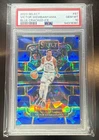2023 Panini Select Victor Wembanyama Blue Cracked Ice Prizm RC Concourse Spurs