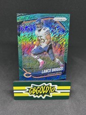 2025 Panini Prizm Lance Briggs Chicago Bears Green Shimmer Prizm #257 /5