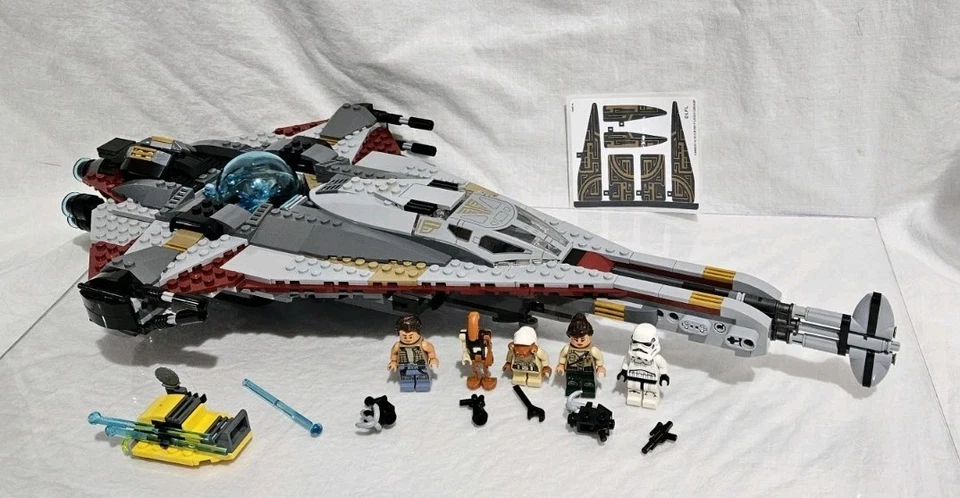 Lego Star Wars Set #75186 La Punta de Flecha Sin Caja Ni Manual Completo Foto 2 de 4