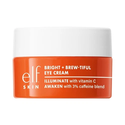 e.l.f. SKIN Bright + Brewtiful Eye Cream, Helps Brighten Appearance Of Undere...