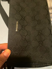 Gucci GG Supreme Black GG Pattern Small hand ...