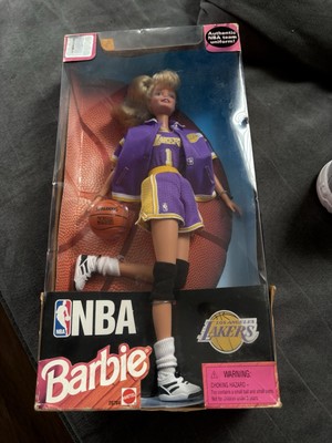 アメリカ購入バービーLakersレイカーズヴィンテージ コラボNBAバスケ