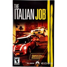 Manual Only Italian Job - Sony Playstation 2 Pristine Tested Authentic