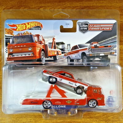 Hot Wheels Premium Car Transport Comet Racing '65 Mercury Cyclone Ford C-800