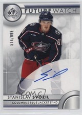 2023-24 SP Authentic Auto Future Watch 574/999 Stanislav Svozil #180 Auto 0b1f