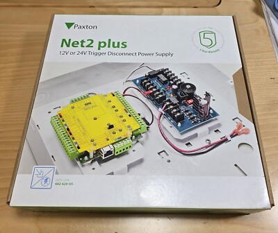PAXTON 682-620-US Net2 Plus 12V or 24V Trigger Disconnect PSU Metal Enclosure