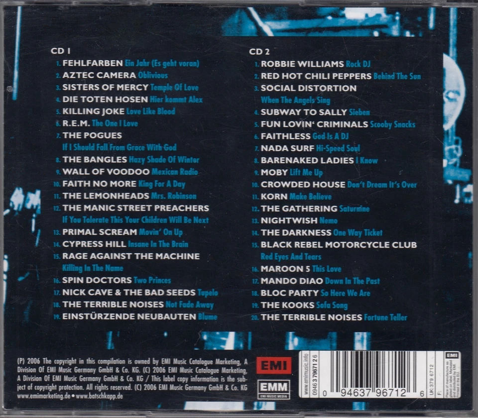 Batschkapp 76-06 - 30 Jahre Hörgenuss 2CD:SISTERS OF MERCY,NICK CAVE,KORN,MOBY - Bild 2 von 2