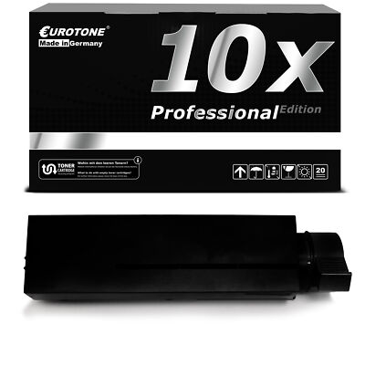 10x Eurotone PRO Cartridge for OKI B-411-DN B-431-DN