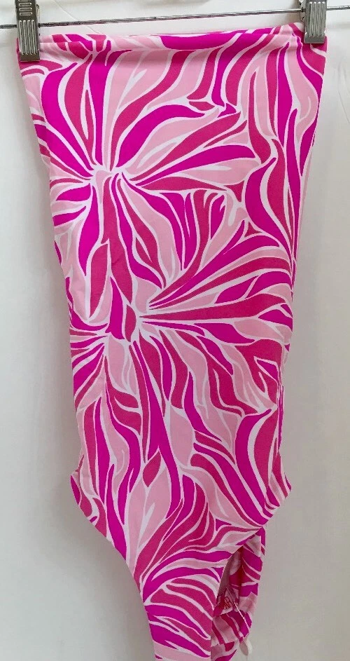 Traje de baño Mikoh Fusha y blanco Santorini cuerda trasera nuevo con etiquetas $194 XS Foto 2 de 4
