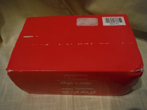 THE ORIGINAL SNOW VILLAGE DEPARTMENT 56 COCA-COLA "DELIVERY TRUCK" USED IN BOX - Picture 10 of 11