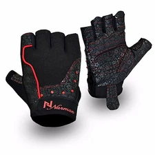 Ladies Gel Gloves Fitness Gym Wear Weight Lifting Workout Training Cycling